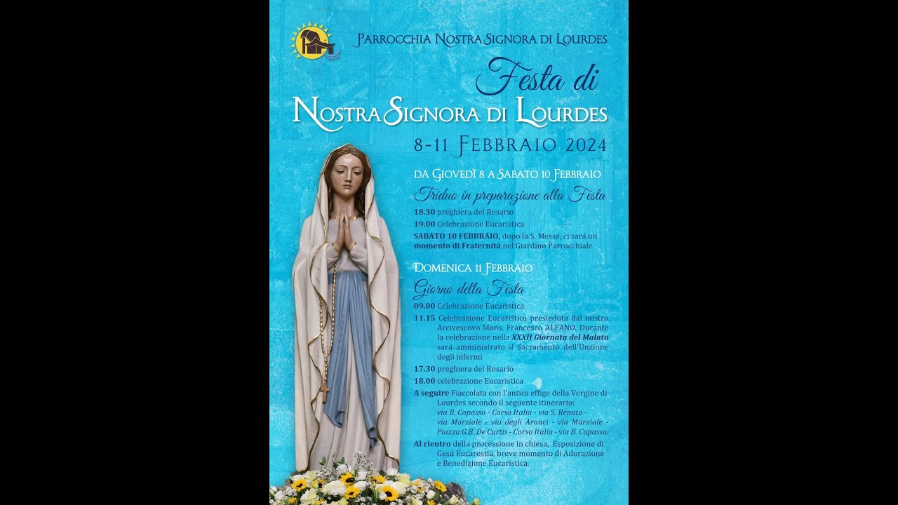 Nostra Signora di Lourdes -2024 -n Parrocchia di Nostra Signora di