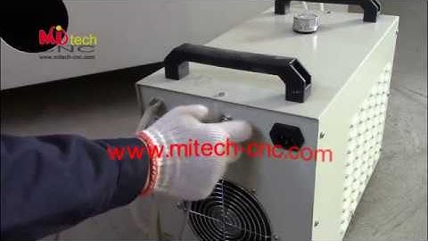 Setup of Water Chiller Unit for CNC Co2 Laser Machine - From MITECH Laser