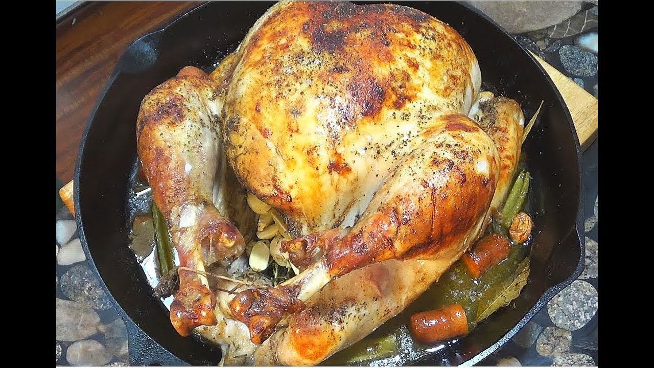 Cast Iron Roast Turkey 2017 (Part 1) YouTube