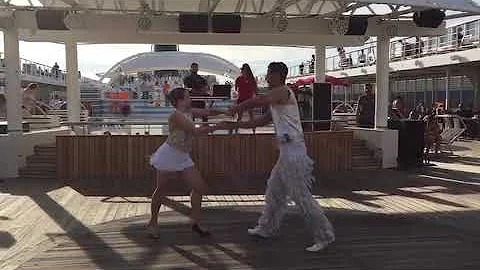 Forr eletrnico on MSC Sinfonia Cruise