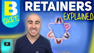 Braces Retainers Explained #shorts