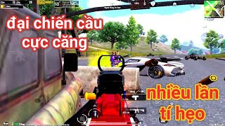 PUBG Mobile - Clear Team Với M4 Scope 6 Chỉ Với 1 Băng | Đại Chiến Cầu Quân Sự Cực Căng