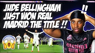 JUDE BELLINGHAM IS CLUTCH!! | Real Madrid 3-2 Barcelona (EL CLASICO)
