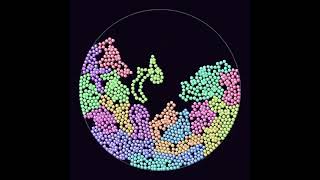3,000+ Pearls Bouncing! Custom Physics Engine in Python