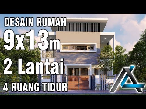 Desain Rumah 9x13 Meter 2 Lantai Desainrumah Jasadesain