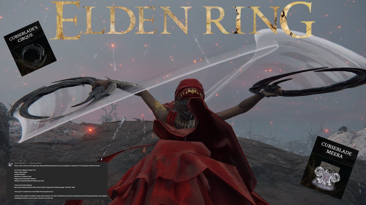 Beating Elden ring with the Curseblades Cirque