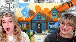 Thumbnail for we tried the coloring book challenge in the sims 4