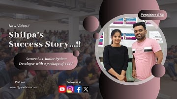From Mechanical to Python Developer: G.V. Shilpa’s ₹4 LPA Success Story | Pyspider BTM