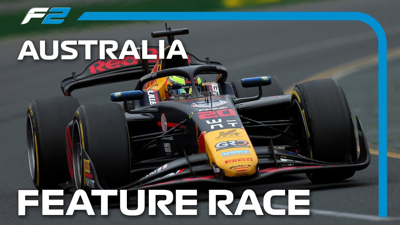 F2 Feature Race Highlights  2024 Australian Grand Prix