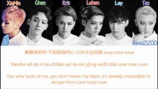 EXO-M - Love, Love, Love (梦中梦) [Chinese/PinYin/English] Color Color & Picture Coded HD