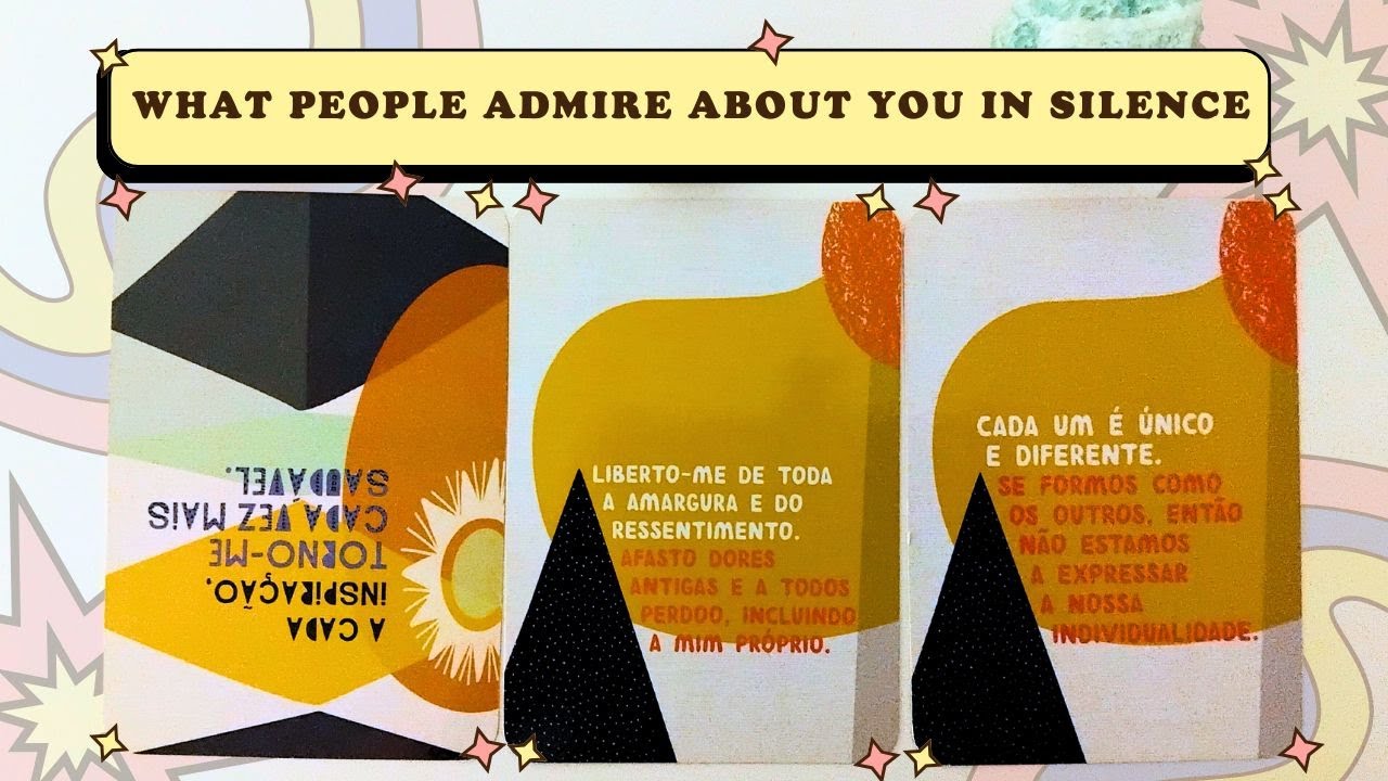 🤍 WHAT PEOPLE ADMIRE ABOUT YOU IN SILENCE | Pick a Card Tarot Reading 🔮
