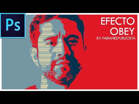 EFECTO OBEY | Photoshop | TUTORIAL #60 | Español