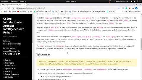 Solving Knights Logic Puzzle | Artificial Intelligence | Python | Prepositional Logic |