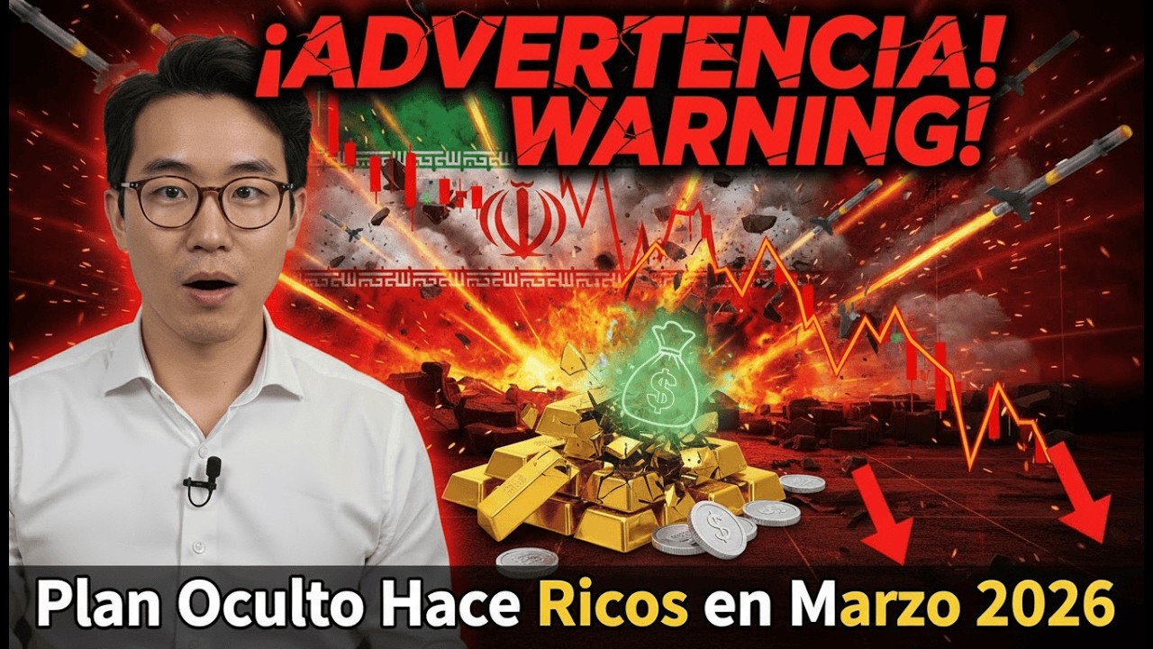 Caos de la guerra en Irán derrumba oro y plata – El plan oculto que hace ricos a inversores en 2026.
