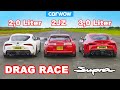 Supra DRAG RACE: 3.0 v 2.0 v Gen4!