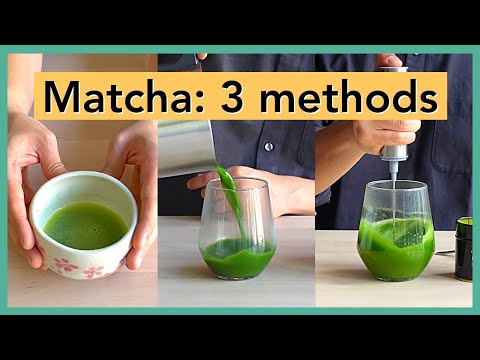 How To Make Matcha (Japanese Green Tea ) 抹茶の点て方 • Just One Cookbook