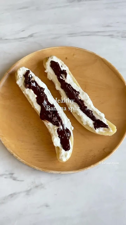 Banana split #food #bananasplit #shorts