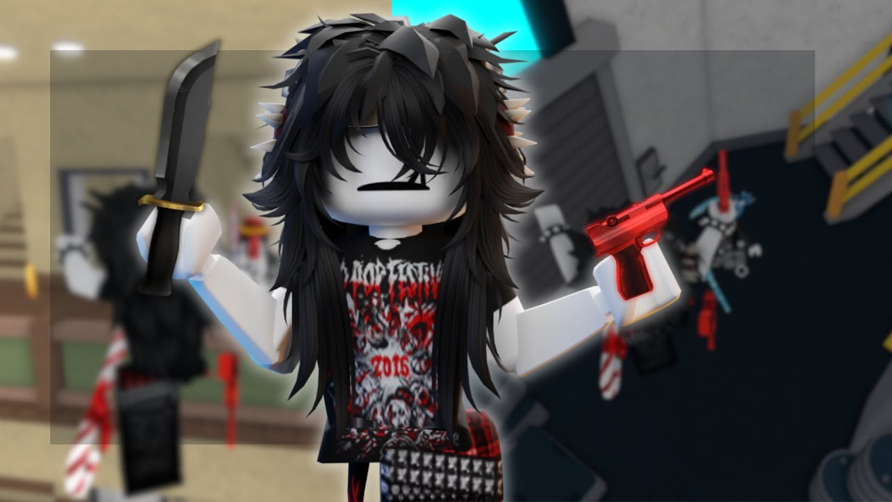 PLAYING MM2 AS A TRYHARD... *TRICKSHOTS*