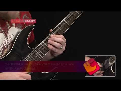 50 Killer Metal Licks Volume 2 Performance By Andy James Licklibrary