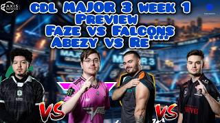 Abezy vs Renkor! Simp vs Cellium! CDL Major 3 Qualifiers Week 1 Preview #cdl2026 #gaming #esports