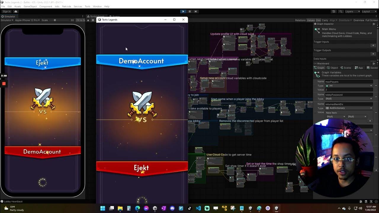 Multiplayer with Unity Visual Scripting (Unity Game Services, Playfab ...