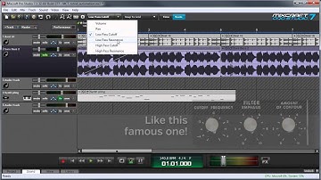 Mixcraft 7 Automation: Clip Automation