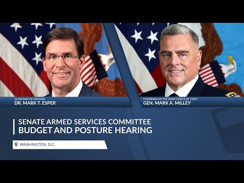 Chairman of the Joint Chiefs, Secretary of Defense testify before Senate  Armed Services Committee 