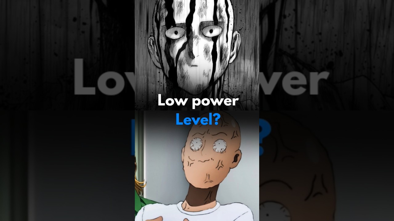 Saitama has very low power level? || Aliveus  ||  
