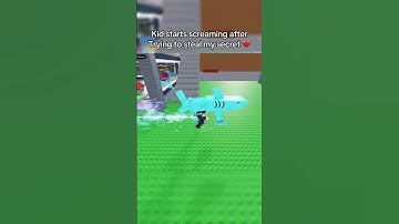 Thumbnail of Kid starts CRYING after trying to steal SECRET in Steal a Brainrot #roblox #shorts