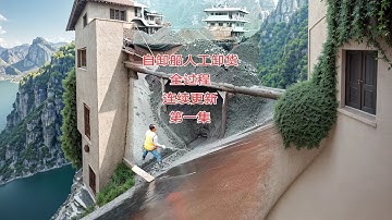 The whole process of self-unloading ship