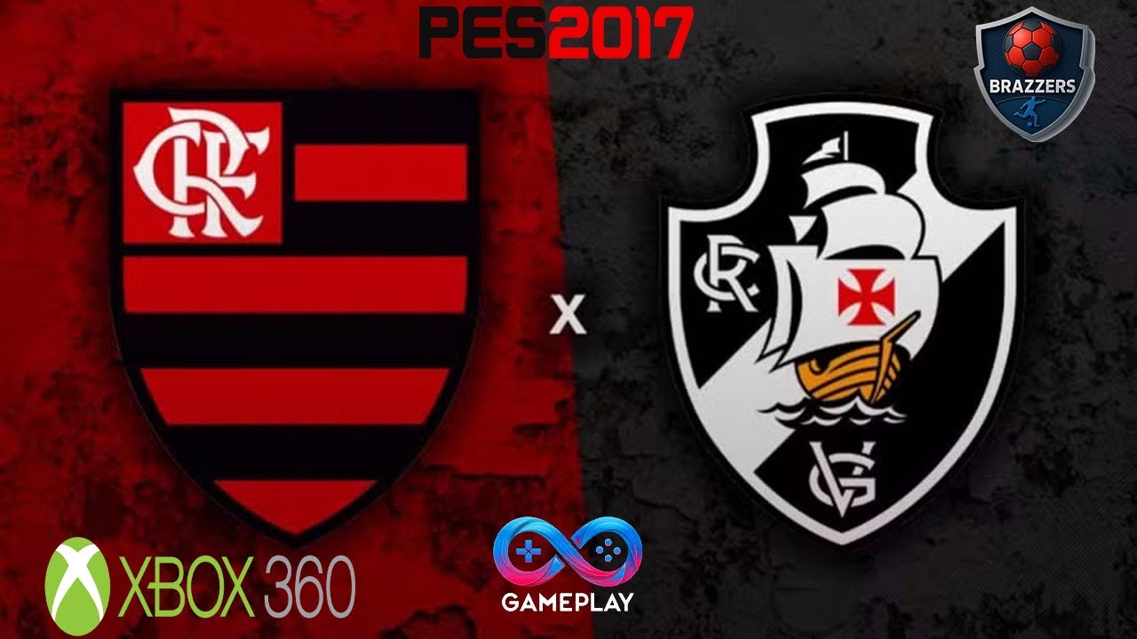 FLAMENGO  X VASCO (GAME PLAY PRO EVOLUTION SOCCER 2017  X360)