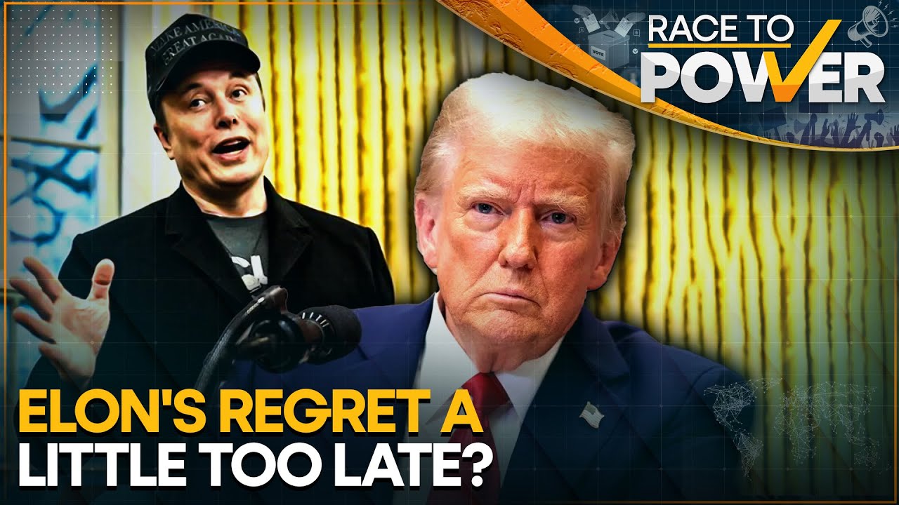 Elon Musk Says He Regrets Posts About Donald Trump | Race To Power ...