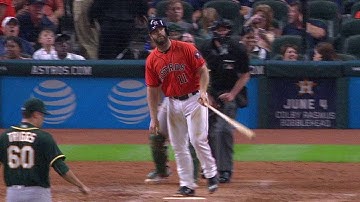 OAK@HOU: Gattis hits a two-run shot to left field