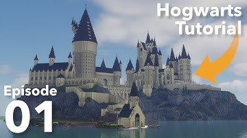 How to build Hogwarts in Minecraft - Episode 1 - Foundations