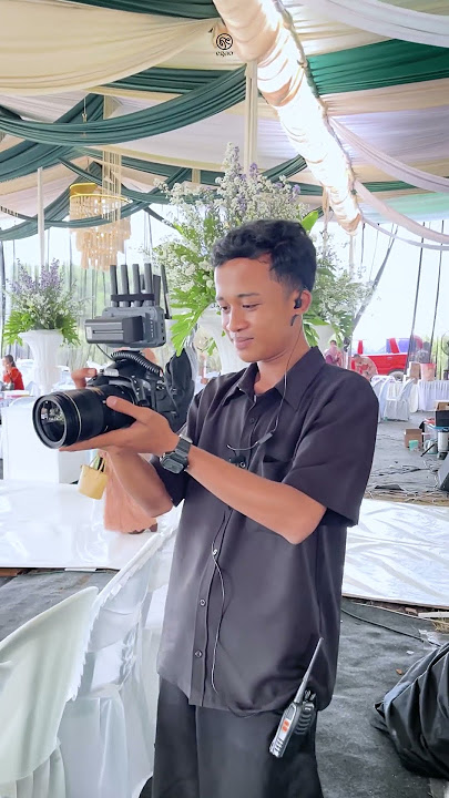 Live streaming wedding