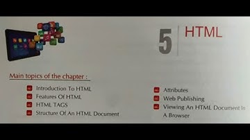 Class 6, Computer L-5, HTML