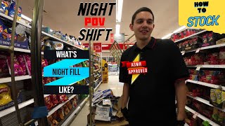 What it's like working night shift in a supermarket | POV ASMR screenshot 5