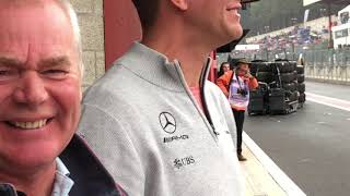F1 Spa Gp 2018 Qualifying Q3 - Rain At Eau Rouge For Ocon & Perez