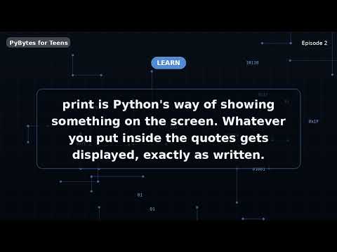 Installing Python & Your First "Hello, World!" | Python for Teens #2