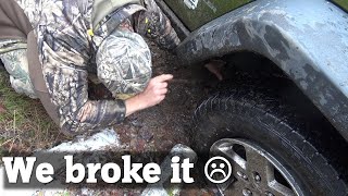 Jeep Rescue | Trailside campfire lunch | Grouse Hunt | Feat Stevie_Funfur