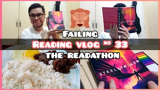 Reading Vlog # 33 | Failing the Readathon | Steelstriker | Filipino Booktuber | 🇵🇭 @RayReadsPH