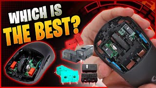 Best Mouse Switches To Use When You Replace | Kailh GM 8.0 Vs 4.0 Red, GM2.0 Teal etc