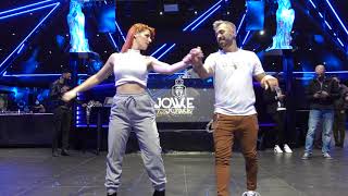 Joan Y Mery Mientras - Lean Y Akai Clase Jowke Madrid 141121