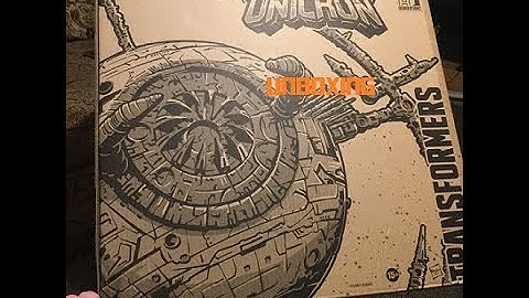 Haslab Unicron Quick Unboxing