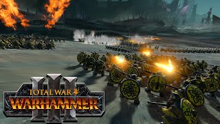 Total War: Warhammer III - Cutting through the North with Thunderers!