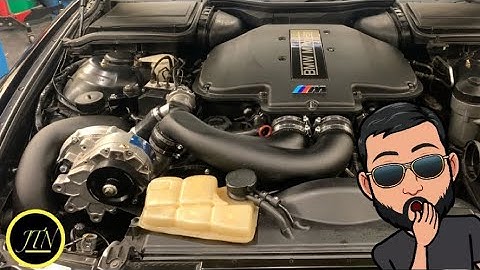 Supercharger VT1-560 pour la M5 première partie