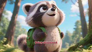 Meet Robby Raccoon Lets Learn This World Together My Little Friends english 