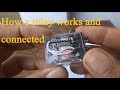 Relay explained, How to use a relay. Relay automatic switching by 220V for 12V fan