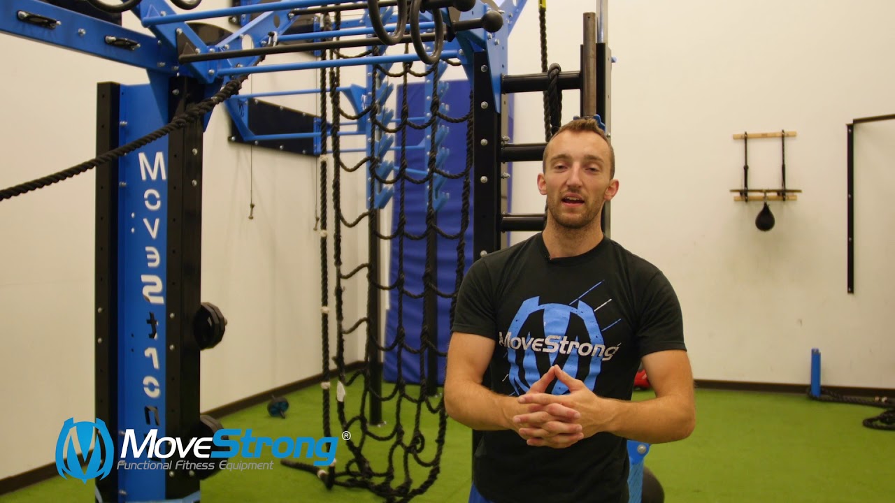Ninja Warrior Training Ring Toss on MoveStrong YouTube