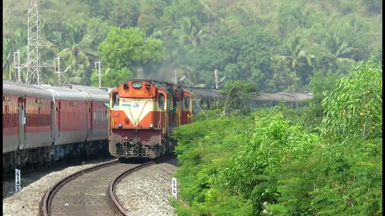 konkan rail journey youtube